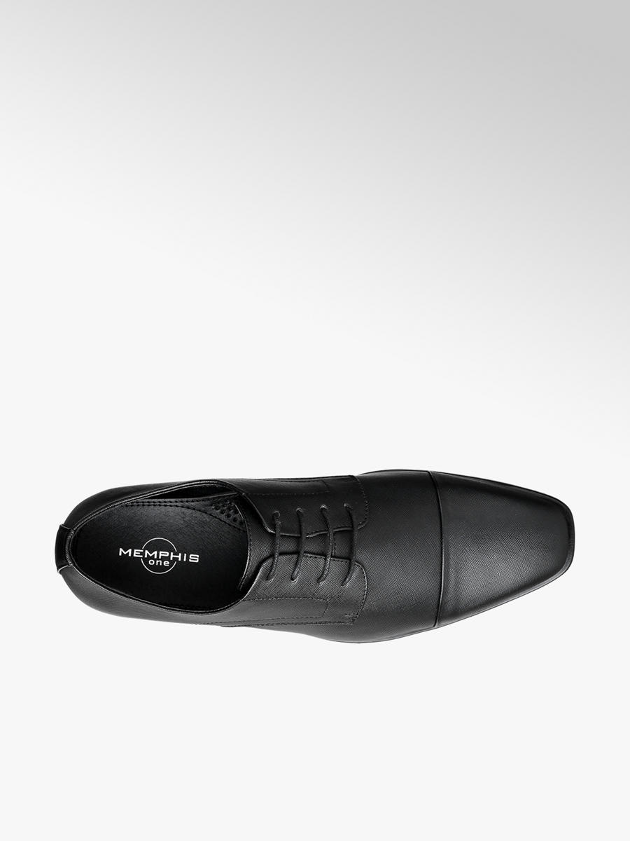 Venice Zwarte geklede veterschoen Gratis Bezorgd & Retour Venice Zwarte geklede lak veterschoen Gratis Bezorgd